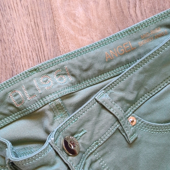 DL 1961 jeans, size 27, green - Picture 3 of 11